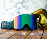 Goodr Snow Gs Cold-Blooded Lodge Lizard Snow Goggles