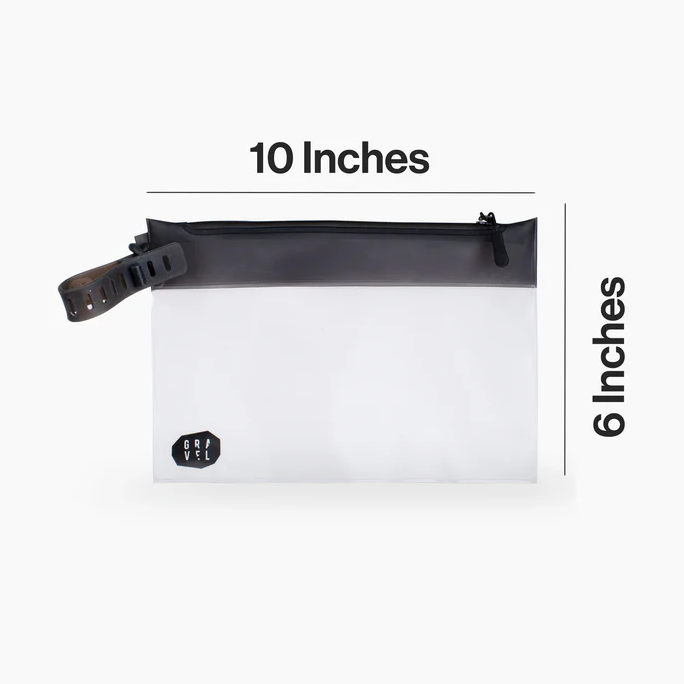Gravel The Pouch TSA Compliant Shower Bag