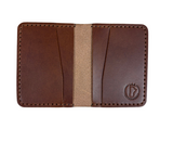 JAB Leatherworks Handmade Four Pocket Card Fold Wallet