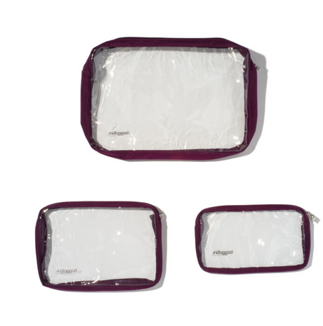 Baggallini Clear Travel Pouches