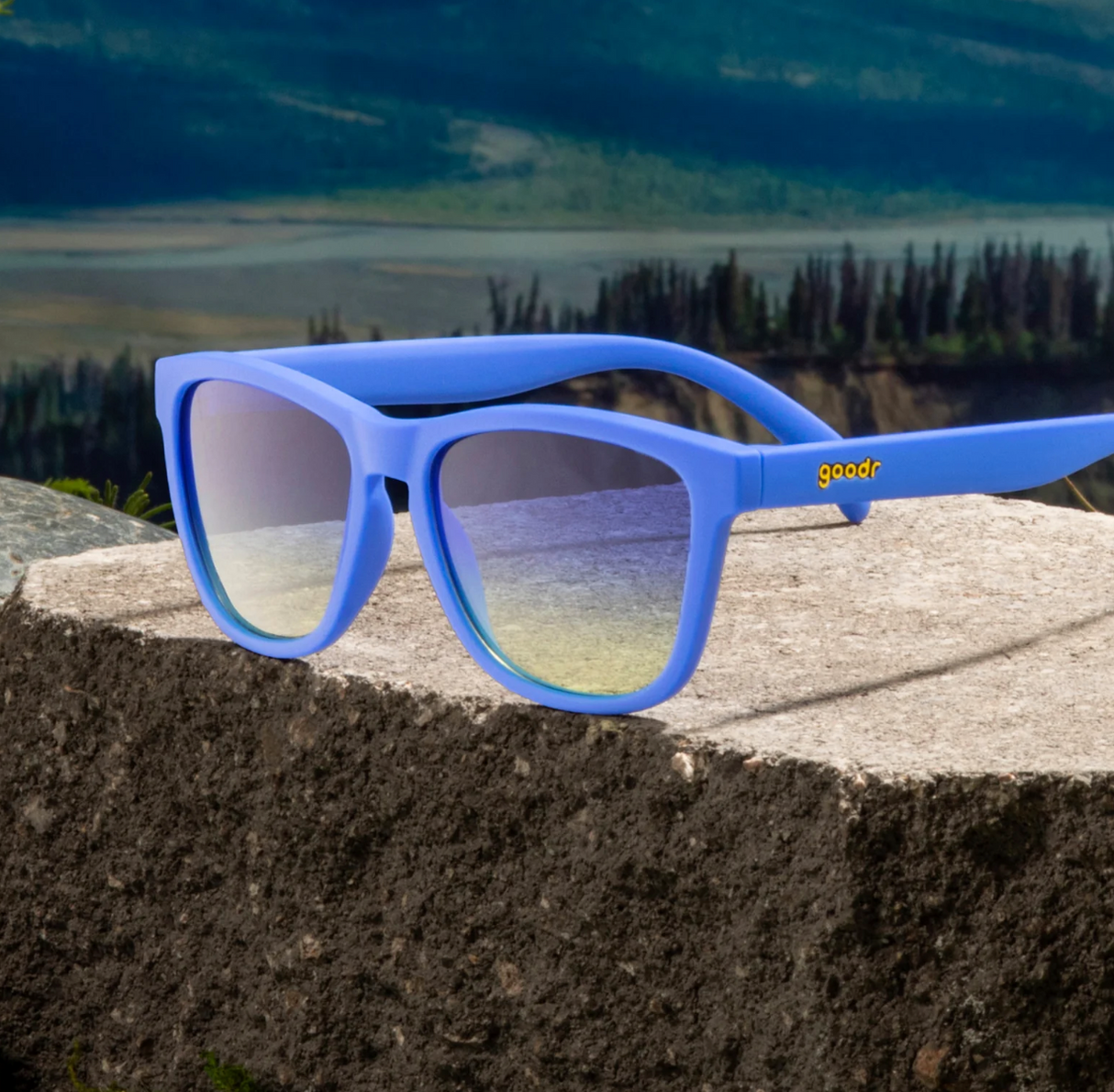 Goodr OGs Blue Lobster's Scuba Revenge Sunglasses