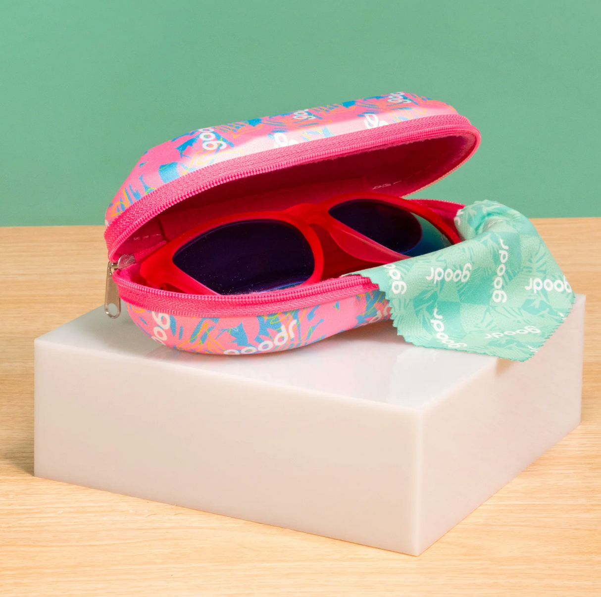 Goodr Sunglasses Hard Case - We Make a Good Case
