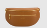 The Trend Cappucina Leather Belt Bag