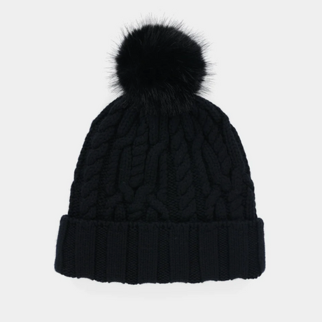 Tilley Pom Pom Cable Beanie