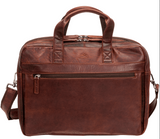 Mancini Buffalo Double Compartment Briefcase for Laptop and Tablet