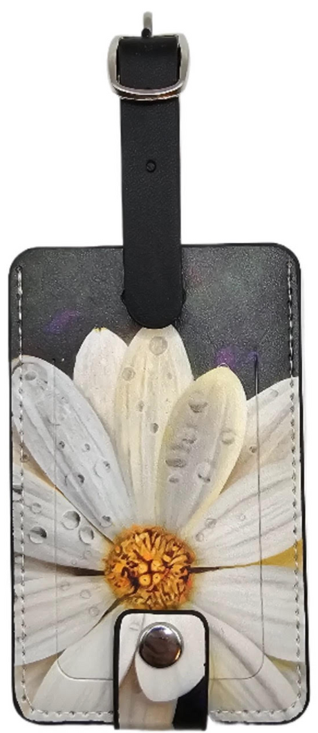 Ron Risley Art-Floral Luggage Tags