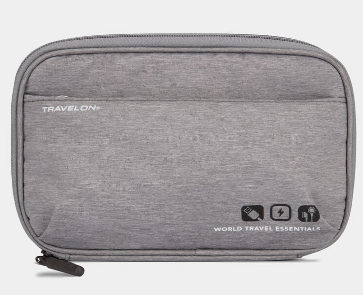 Travelon World Travel Essentials Tech Organizer