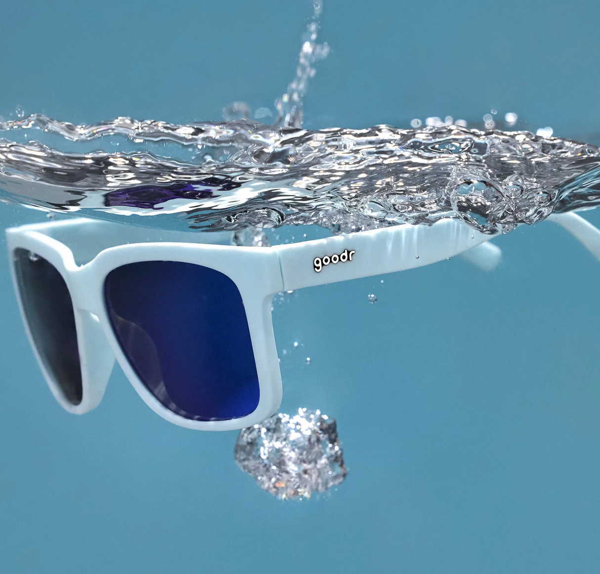 Goodr Tidal G Sea Foam Party Favor Sunglasses