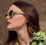 Goodr Deco G Green Tea Nebula Sunglasses