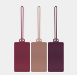 Travelon Set of 3 Silocone Privacy Luggage Tags