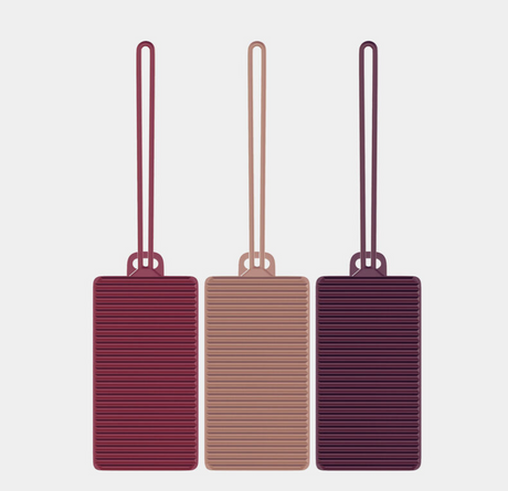 Travelon Set of 3 Silocone Privacy Luggage Tags