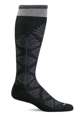 Sockwell Women's Full Floral Graduated Compression Socks (Wide Calf)