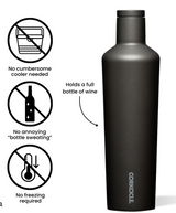 Corkcicle Vinnebago Pure Taste Triple Insulated  25oz Bottle