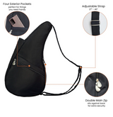 AmeriBag 15" Leather Healthy Back Bag Tote (Extra Small)