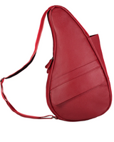 AmeriBag 15" Leather Healthy Back Bag Tote (Extra Small)