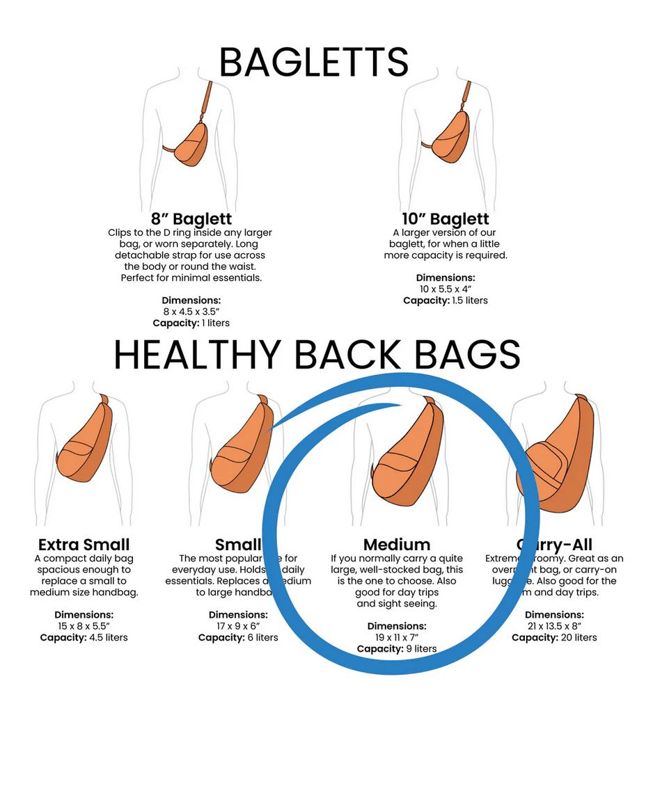 AmeriBag 19" Leather Healthy Back Bag Tote (Medium)