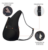 AmeriBag 19" Leather Healthy Back Bag Tote (Medium)