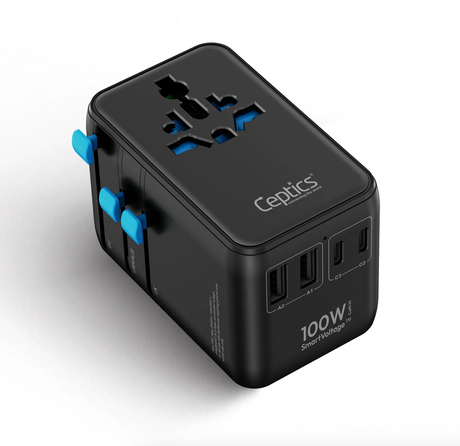 Ceptics 100W Universal Travel Adapter