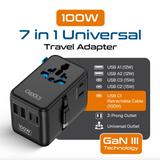 Ceptics 100W Universal Travel Adapter
