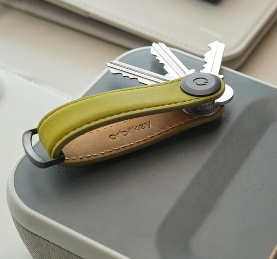 Orbitkey Crazy-Horse Leather Key Organizer