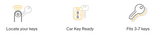 Orbitkey Key Leather Organizer with Tracker