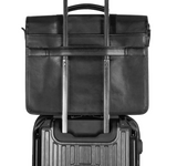 Mancini Pelle D'oro Double Compartment 15.6" Laptop Briefcase