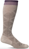 Sockwell Women's Full Floral Graduated Compression Socks (Wide Calf)