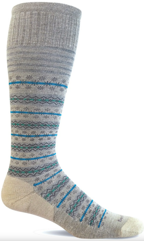 Sockwell Women's Mini Fairisle Moderate Graduated Compression Sock
