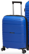 Mancini Bermuda Collection 20" Carry-On Spinner Luggage