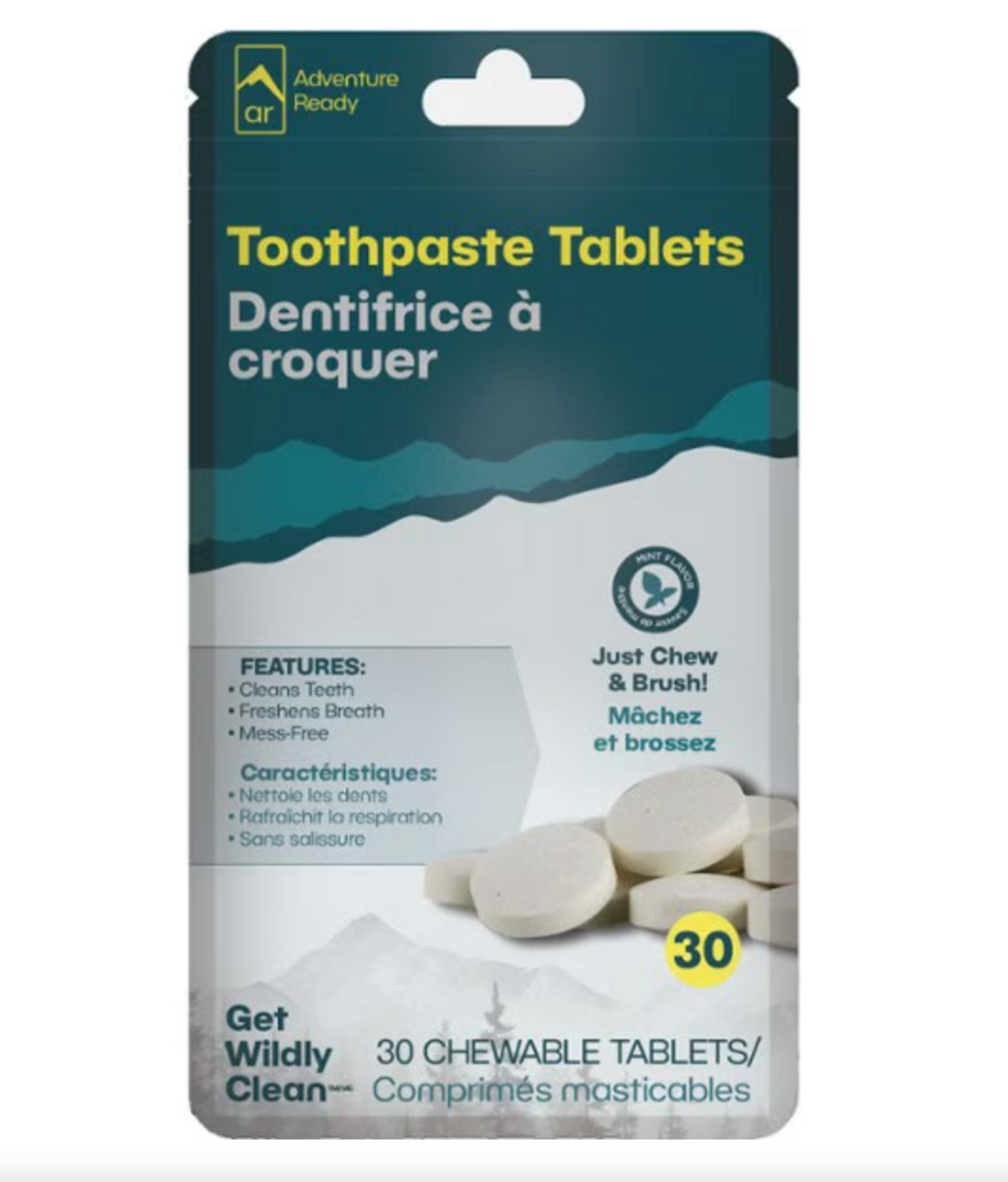 Adventure Ready Toothpaste Tablets