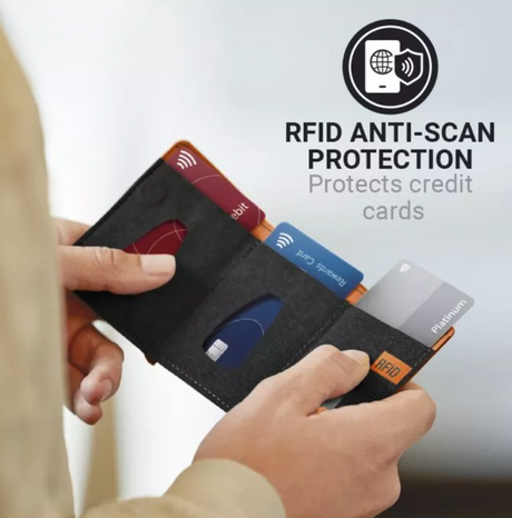 Go Travel RFID Tri-Fold Wallet