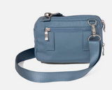 Baggallini  Modern Double Zip Convertible Crossbody Bag