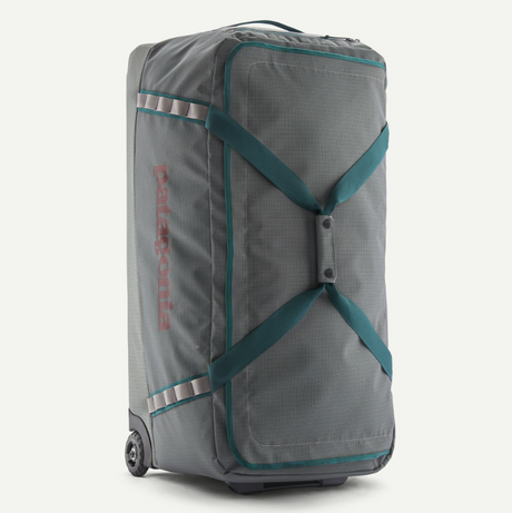 Patagonia 100L Matte Black Hole Wheeled Duffel Bag