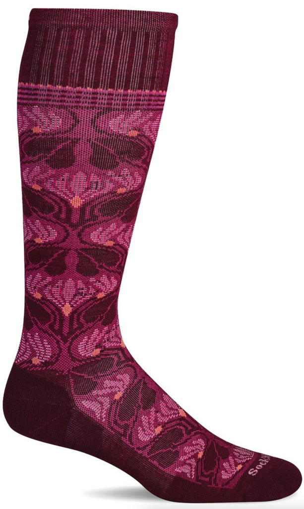 Sockwell Women's Floral Tapestry Moderate Graduated  Compression Sock