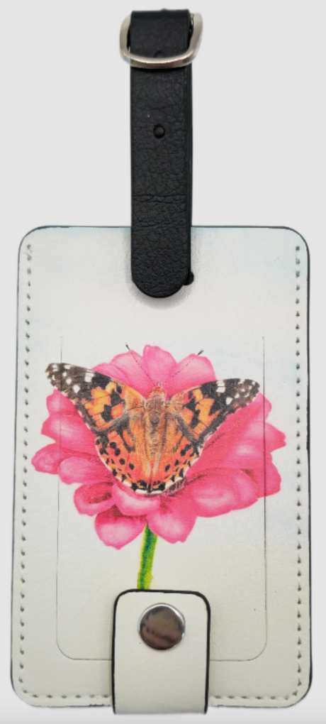 Ron Risley Art-Floral Luggage Tags