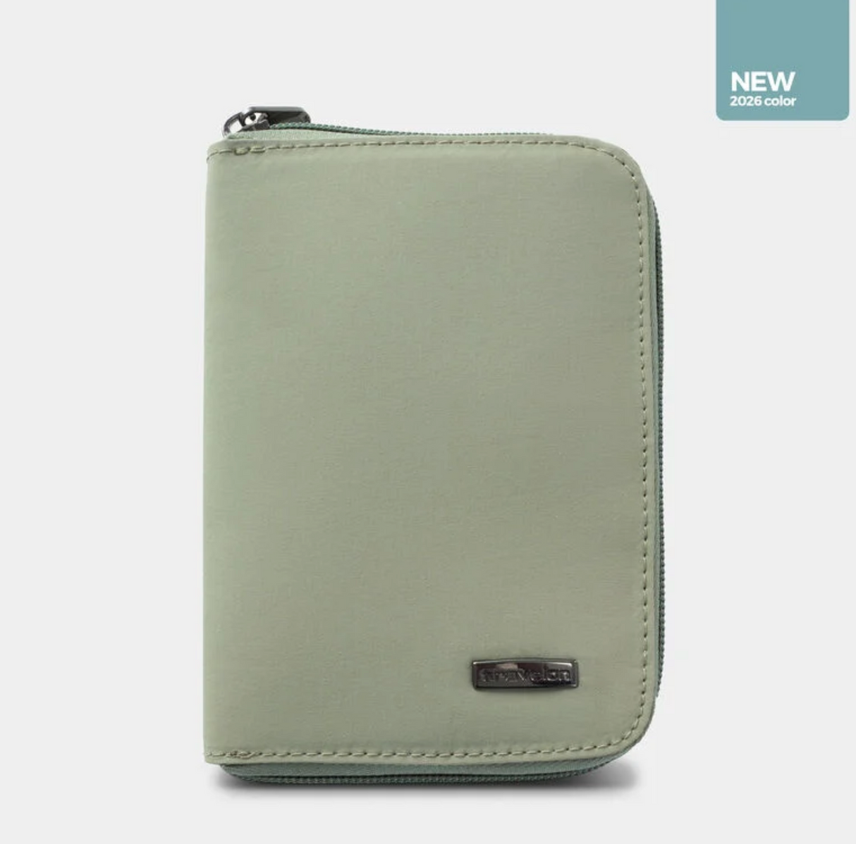 Travelon RFID Blocking Passport Zip Wallet