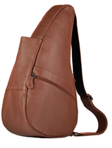 AmeriBag 17" Leather Healthy Back Bag Tote (Small)