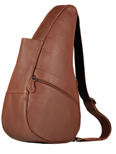 AmeriBag 17" Leather Healthy Back Bag Tote (Small)