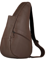 AmeriBag 17" Leather Healthy Back Bag Tote (Small)