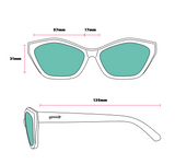 Goodr Deco G Fired Earth Frequencies Sunglasses