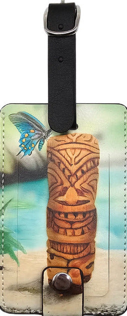 Ron Risley Art-Floral Luggage Tags
