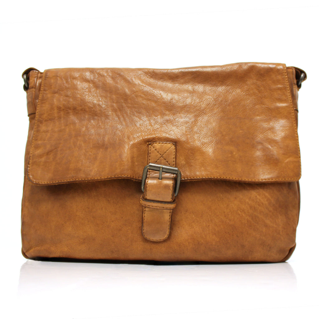The Trend Italian Leather Computer Messenger Bag