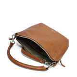 The Trend Italian Leather Round Bottomed Handbag