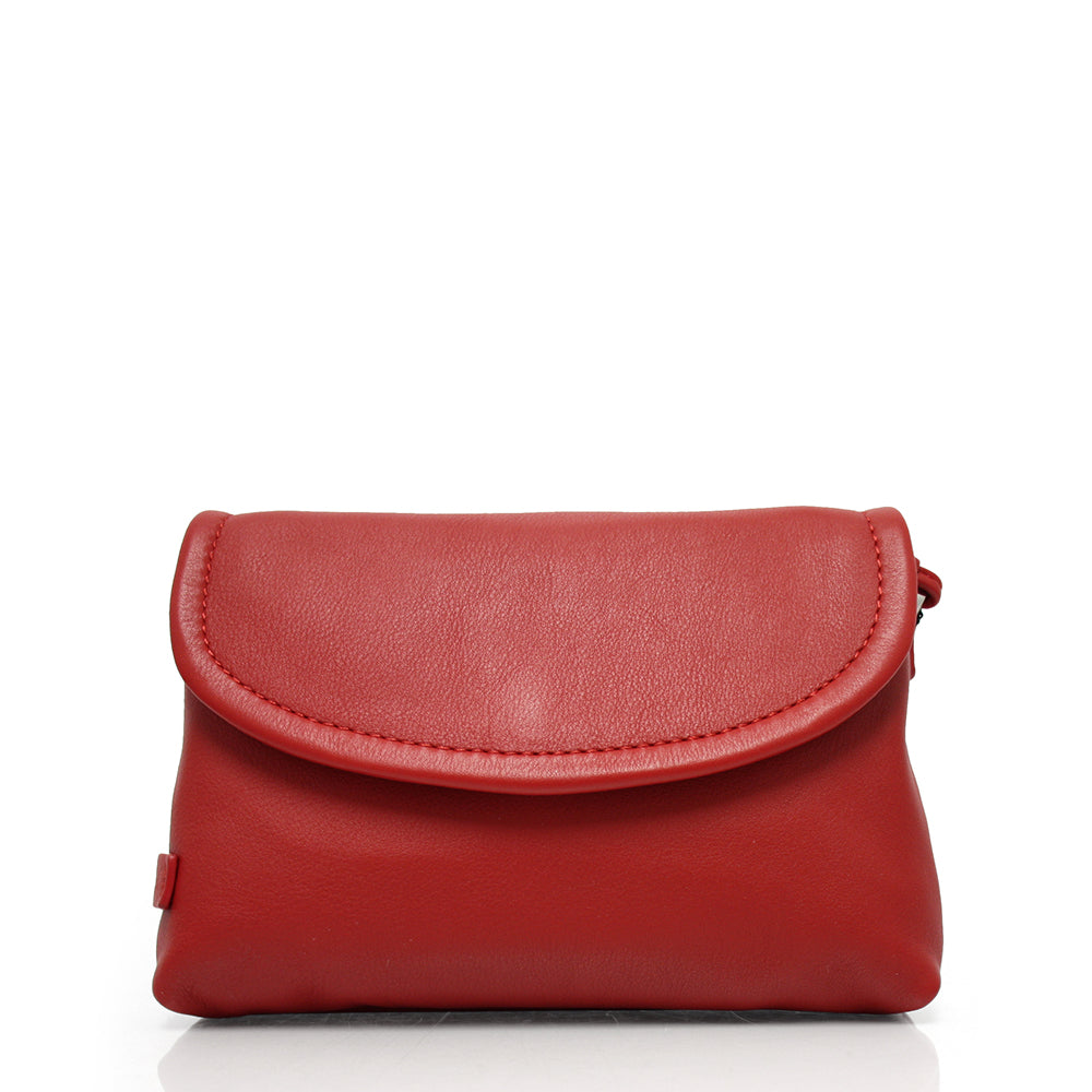 The Trend Italian Leather Envelope-style Crossbody Purse
