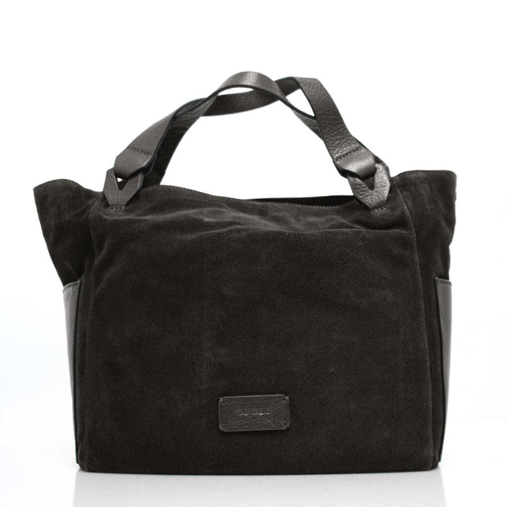 The Trend Italian Leather/Suede Handbag