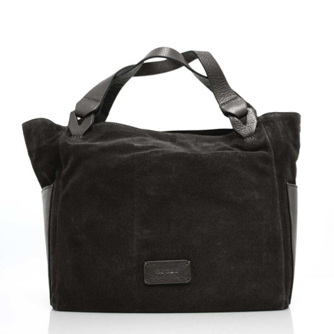 The Trend Italian Leather/Suede Handbag