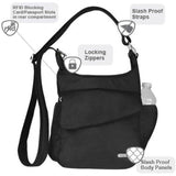 Travelon Anti-Theft Classic Messenger Bag - U.N. Luggage Canada