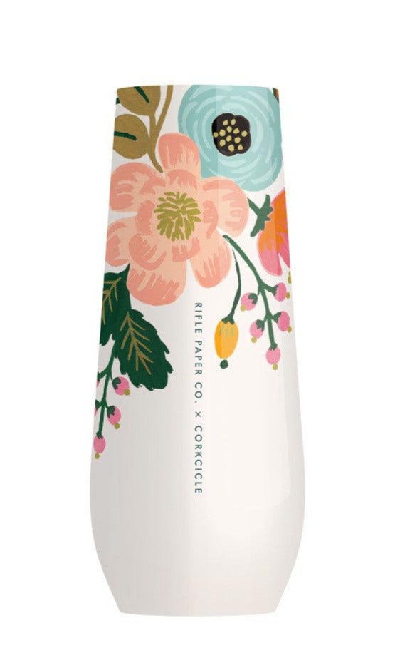 Corkcicle Rifle Paper Co. 7oz Stemless Flute