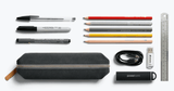 What fits inside Bellroy Woven Pencil Case