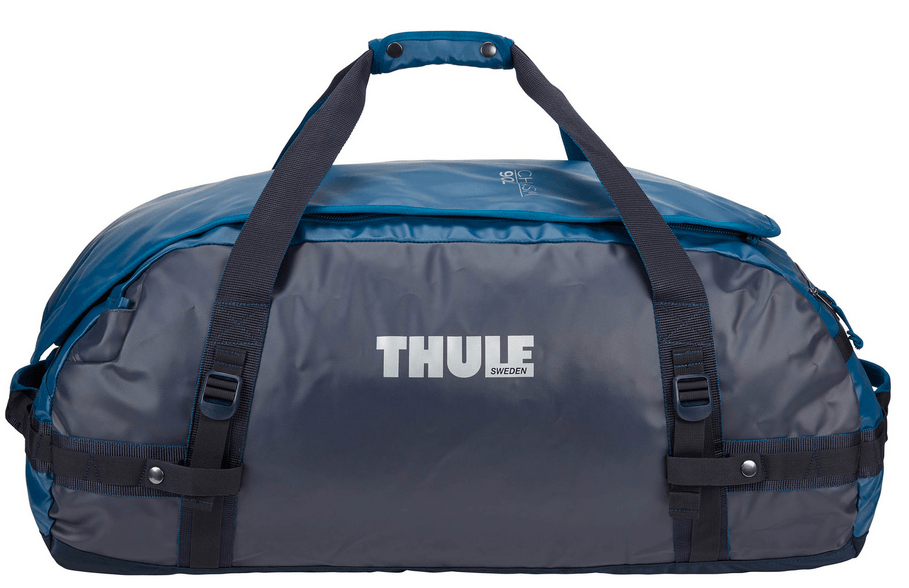 Thule Chasm 90L Packable Duffle Backpack Poseidon Blue